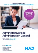 Administrativo/a de Administración General del Consell de Mallorca y del Instituto Mallorquín de Asuntos Sociales (IMAS)