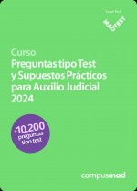 10.200 Preguntas tipo Test y SSPP para oposiciones Auxilio Judicial 2024