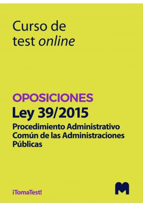 Curso online de preguntas de examen tipo test del Procedimiento Administrativo Común de las Administraciones Públicas
