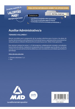 Auxiliar Administrativo/a