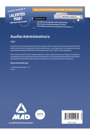 Auxiliar Administrativo/a