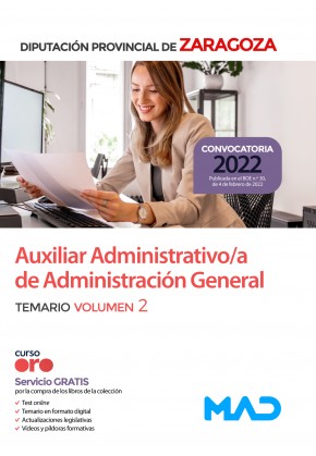 Auxiliar Administrativo de Administración General