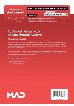 Auxiliar Administrativo de Administración General