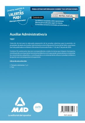 Auxiliar Administrativo/a