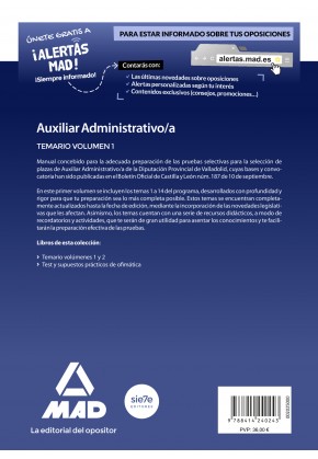 Auxiliar Administrativo/a