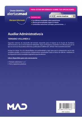 Auxiliar Administrativo/a