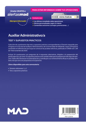 Auxiliar Administrativo/a