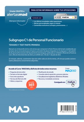 Subgrupo C1 de Personal Funcionario