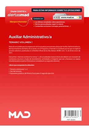 Auxiliar Administrativo/a