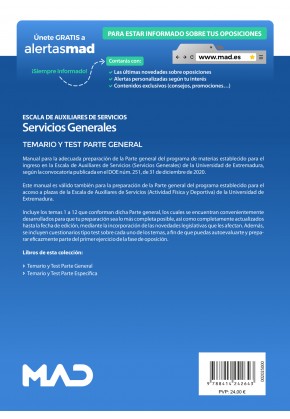 Escala de Auxiliares de Servicios (Servicios Generales)