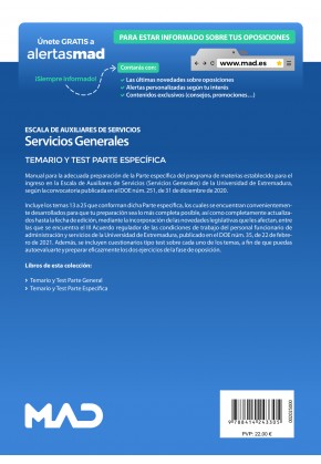 Escala de Auxiliares de Servicios (Servicios Generales)