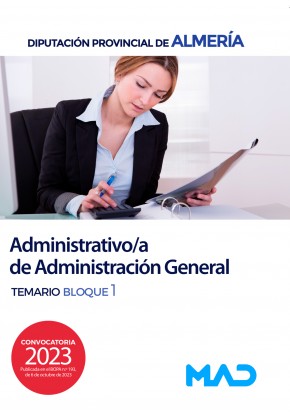 Administrativo/a de Administración General