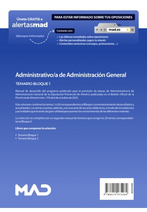 Administrativo/a de Administración General