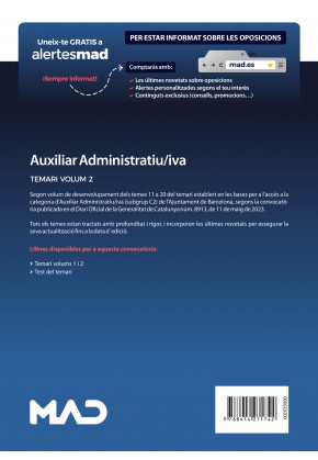 Auxiliar Administratiu/iva