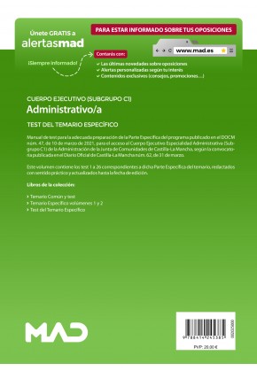 Cuerpo Ejecutivo Especialidad Administrativa (Subgrupo C1)