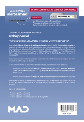 Cuerpo Técnico (Subgrupo A2) especialidad Trabajo Social