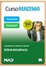 Curso MAD360 Oposiciones Administrativo/a + Temario Papel + Test Papel y Online