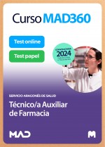 Curso MAD360 Técnico/a Auxiliar de Farmacia + Libros Papel