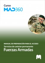 Acceso Curso MAD360 Preparación para acceso a una relación de servicios de carácter permanente en las Fuerzas Armadas