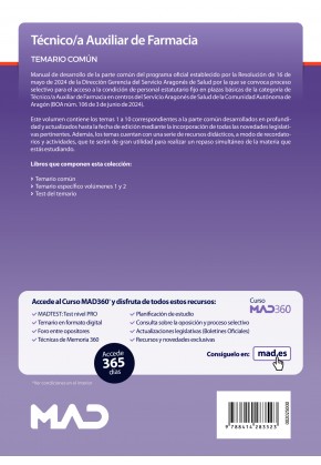 Técnico/a Auxiliar de Farmacia