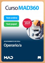 Curso MAD360 Operario/a + Libros Papel