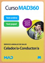Curso MAD360 Celador/a-Conductor/a + Libros papel