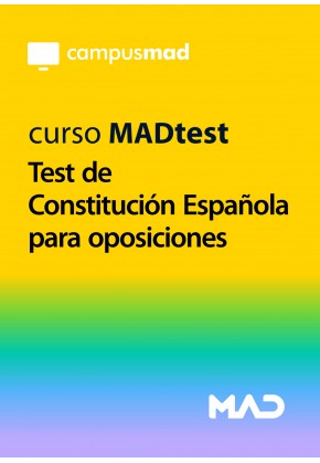 Curso MADTEST de Constitución Española para oposiciones