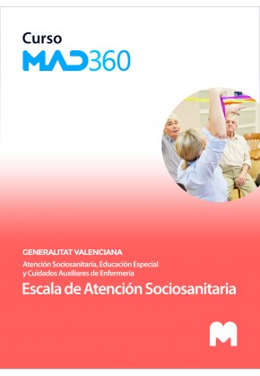 Acceso Curso MAD360 Escala de Atención Sociosanitaria C1-04-01 (Cuerpo especialistas)