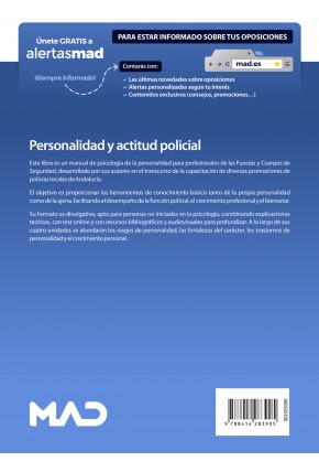 Personalidad y actitud policial