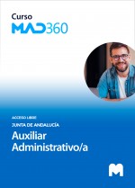 Acceso 12 meses Curso MAD360 Auxiliar Administrativo/a (acceso libre)