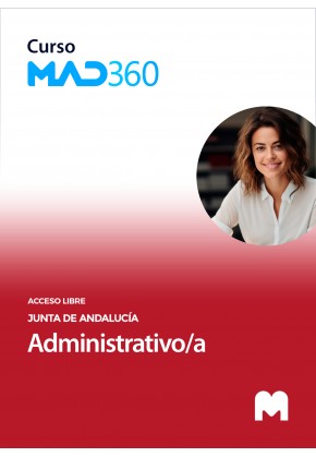 Acceso 12 meses Curso MAD360 Administrativo/a (acceso libre)