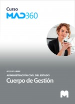 Acceso Curso MAD360 Cuerpo de Gestión de la Administración Civil del Estado (acceso libre)