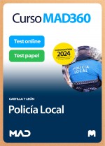 Curso MAD360 Policía Local + Libros papel