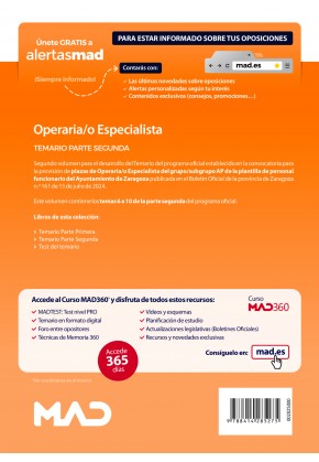 Operaria/o Especialista