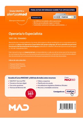 Operaria/o Especialista