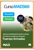 Curso MAD360 Preparación para acceso a una relación de servicios de carácter permanente en las Fuerzas Armadas + Libros papel