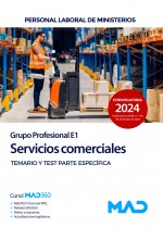 Servicios comerciales (Grupo Profesional E1). Personal laboral de Ministerios