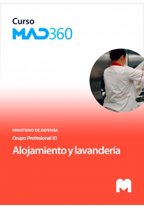 Acceso 12 meses Curso MAD360 Alojamiento y lavandería (Grupo Profesional E1)