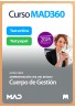 Curso MAD360 Cuerpo de Gestión Administración Civil del Estado (acceso libre) + Libros Papel