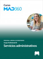 Acceso 12 meses Curso MAD360 Servicios administrativos (Grupo Profesional E1)