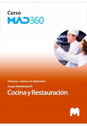 Acceso 12 meses Curso MAD360 Cocina y restauración (Grupo E1)