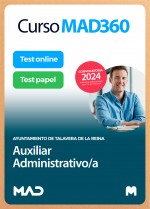 Curso MAD360 Auxiliar Administrativo/a + Libros papel