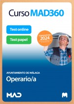 Curso MAD360 Operario/a + Libros Papel