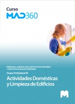 Acceso 12 meses Curso MAD360 Actividades domésticas y limpieza de edificios (Grupo E1)