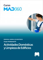 Acceso 12 meses Curso MAD360 Actividades domésticas y limpieza de edificios (Grupo E1)