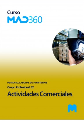 Acceso 12 meses Curso MAD360 Actividades Comerciales (Grupo Profesional E2)