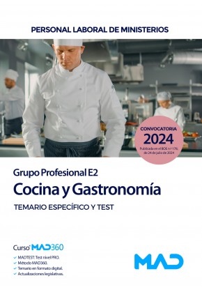 Cocina y Gastronomía (Grupo Profesional E2)