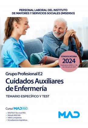 Cuidados Auxiliares de Enfermería (Grupo Profesional E2)