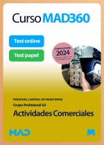 Curso MAD360 Actividades Comerciales (Grupo Profesional E2) + Libros papel