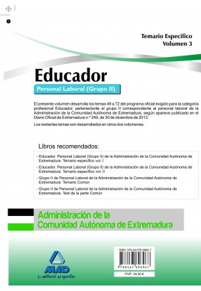 Educadores Personal Laboral (Grupo II)